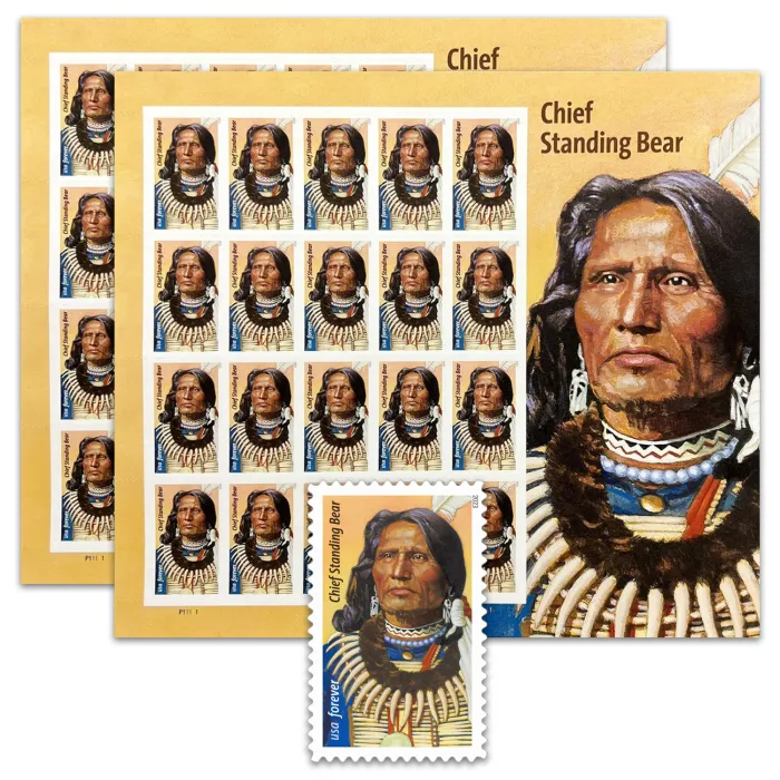 2023 Chief Standing Bear Stamp - Forever Stamps