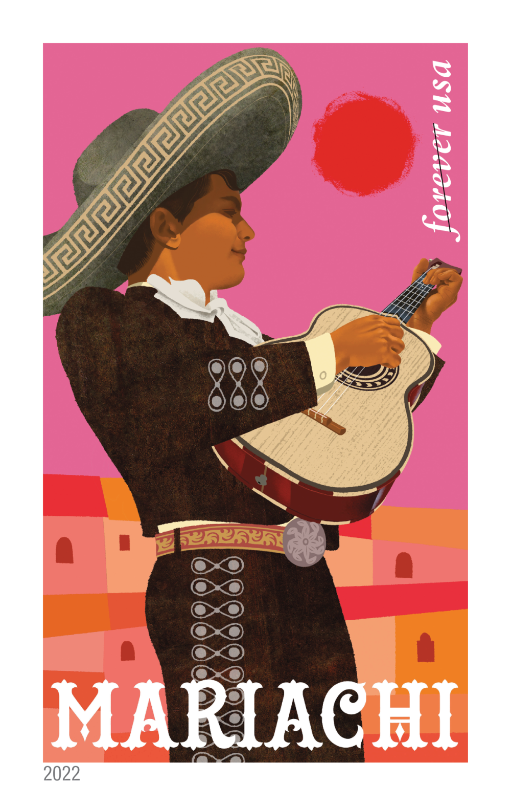 2022 Mariachi Stamps - Forever Stamps