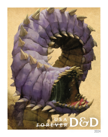 2024 Dungeons & Dragons Stamps - Forever Stamps