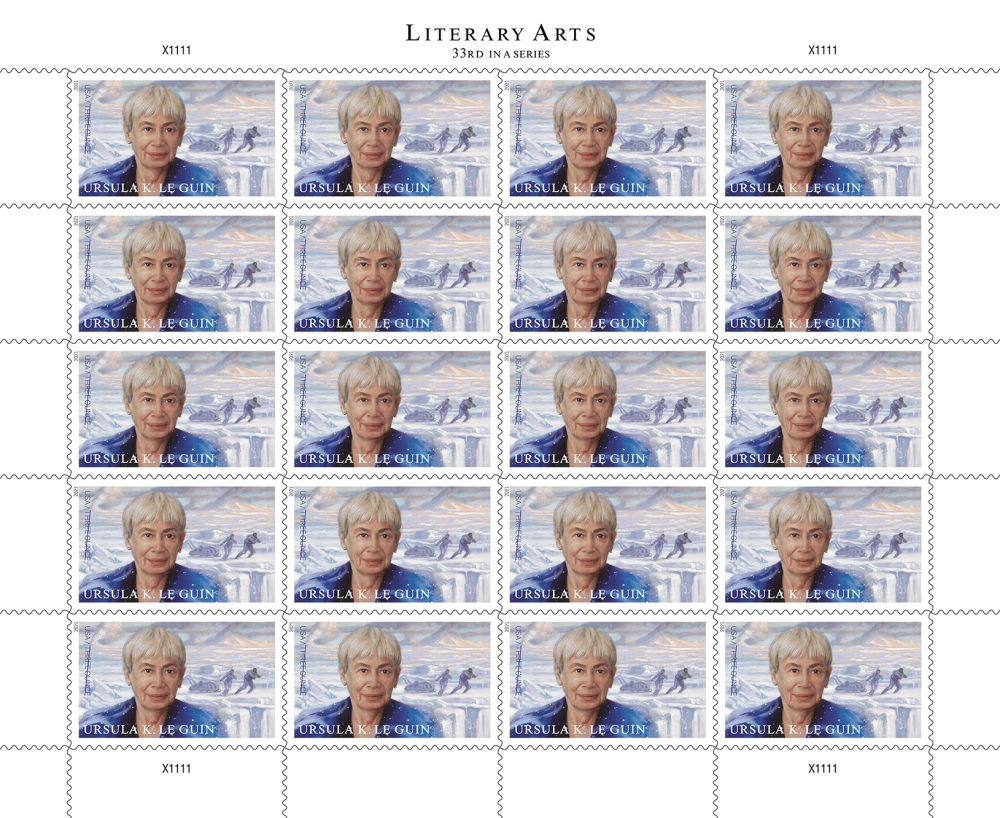 2021 Ursula K. Le Guin - 3 Ounce Stamps 100 PCS - Forever Stamps
