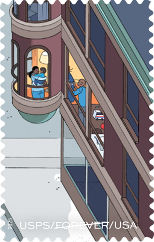 2025. 250 Years of Delivering Stamps 100 pcs - Forever Stamps