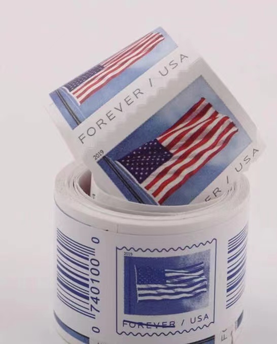 2019 U.S. Flag Forever Stamps 50 Rolls - Forever Stamps