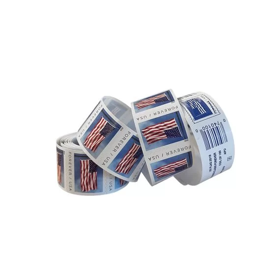 2019 U.S. Flag Forever Stamps 50 Rolls - Forever Stamps