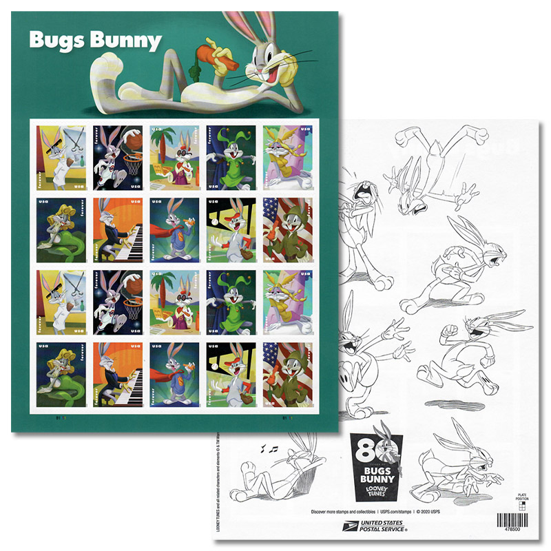 2020 Bugs Bunny Forever®Stamp - Forever Stamps