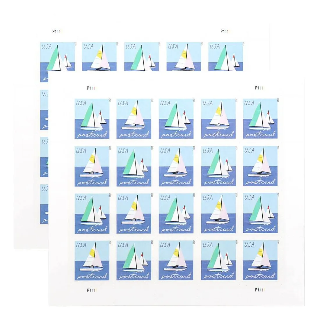 2023 Sailboats Postcard - Forever Stamps