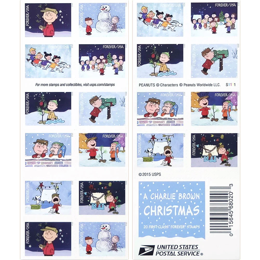 2015 Charlie's Christmas. - Forever Stamps