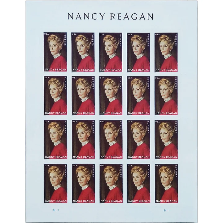 2022 Nancy Reagan Stamps - Forever Stamps