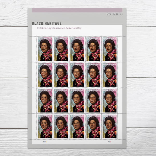 2024 Constance Baker Motley Stamps - Forever Stamps