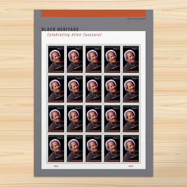 2025 Allen Toussaint Stamps 100 pcs - Forever Stamps