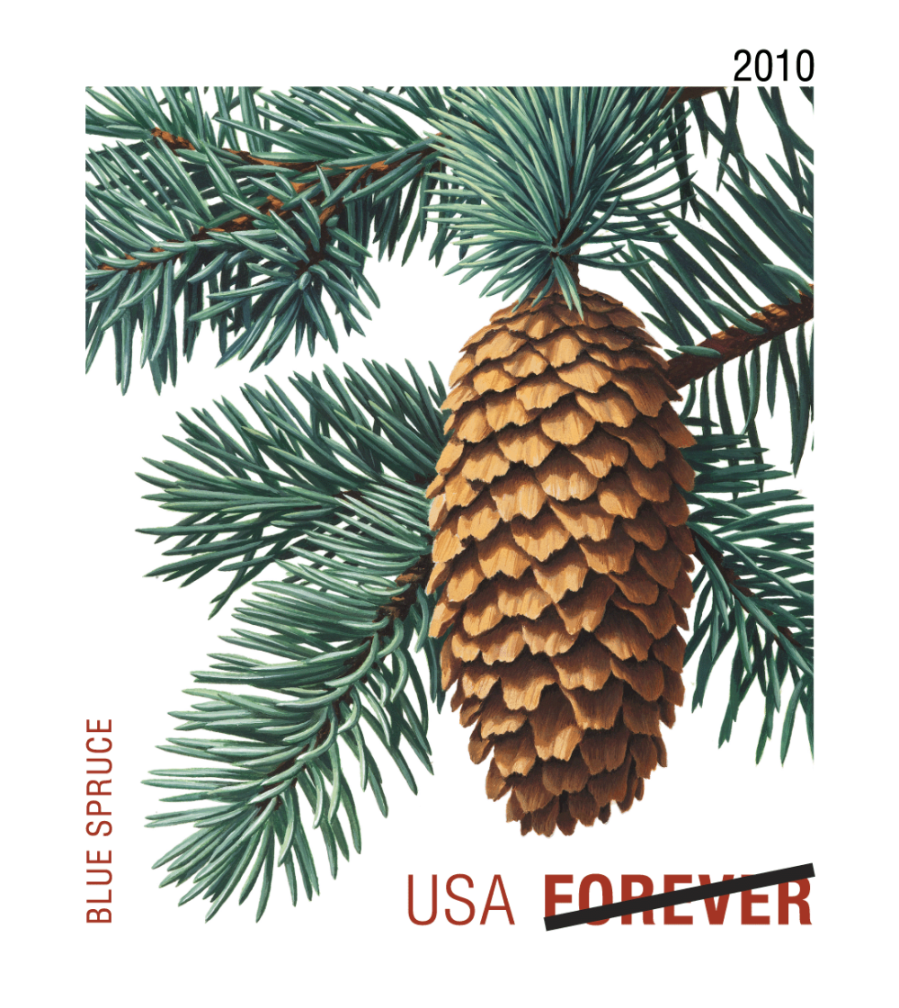 2010 Evergreens Stamps - Forever Stamps